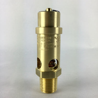 Vapor Pressure Relief Valve - Conrader SRV530.643 - 1/2" MNPT - 250 PSI - 970 SCFM - ASME UV